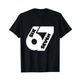 thumbnail image 1 of Funny 6-7 Number Graphic T-Shirt for Men, Women, and Teens - Humorous Six Seven Design, 1 of 5