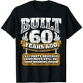 thumbnail image 1 of Funny 60th Birthday Shirt B-Day Gift Saying Age 60 Year Joke Black X-Large, 1 of 4