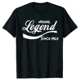 thumbnail image 1 of Funny 60th Tee Vintage Legends Born in 1965 60 Years Old Party Women T Shirts Summer Cotton Birthday Gift Idea Men T-shirt, 1 of 6
