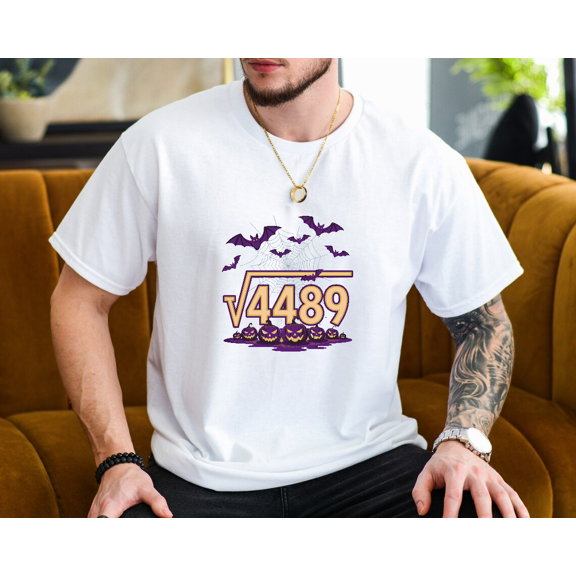 Funny 67 Meme Math Teacher Square Root Number Joke Unisex T-Shirt, up to size 3XL.