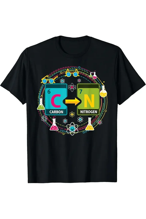 Funny 67 Meme Science Chemistry Teacher Periodic Table 6 7 T-Shirt