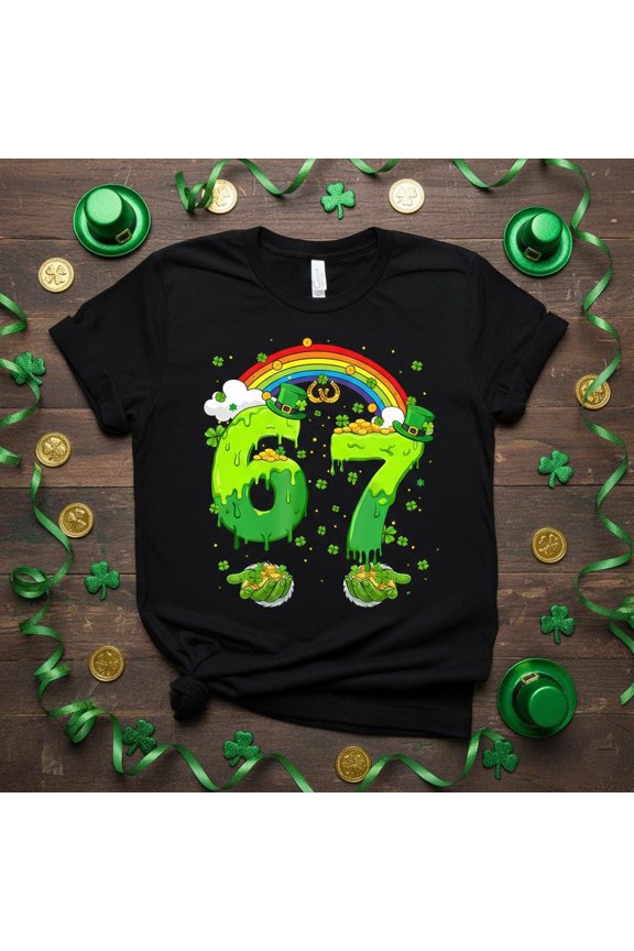 Funny 67 St Patricks Day T-Shirt, Irish Meme Tee