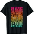 thumbnail image 1 of Funny 69th Birthday Shirt Old Meter Funny 69 Year Old Gifts T-Shirt, 1 of 5