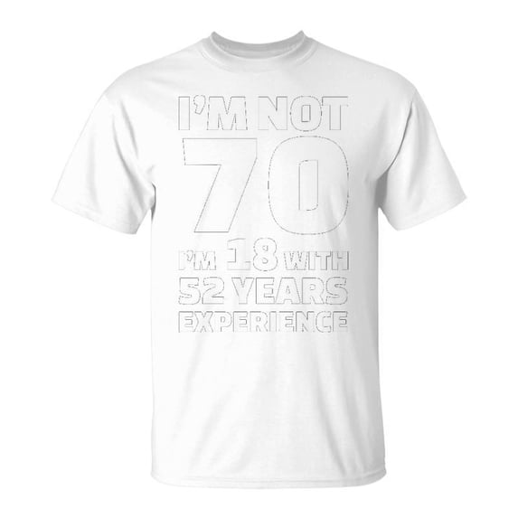 Funny 70Th Birthday Gift V2 Unisex Jersey Crewneck Tshirt