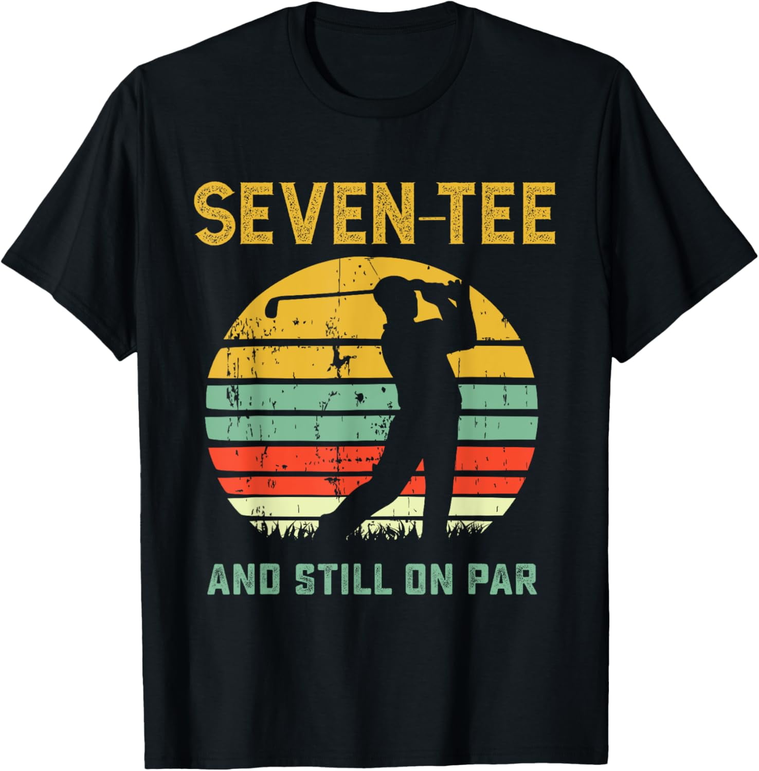 Funny 70th Birthday Golf Pun Golfing 70 Year Old Golfer Tee TShirt