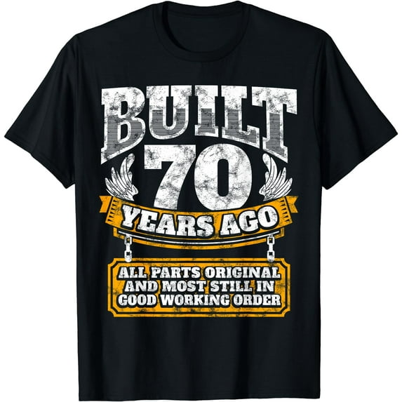 Funny 70th Birthday Shirt B-Day Gift Saying Age 70 Year Joke