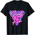 thumbnail image 1 of Funny 80's Girls Just Wanna Have Fun 1980s Style T-Shirt, 1 of 3