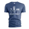 thumbnail image 1 of Funny 80s 90s childhood T-shirt never forget cassette tapes Birthday funny gift tshirt Christmas Tee (Small Navy Blue), 1 of 7