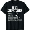 thumbnail image 1 of Funny 911 Dispatcher T Shirt Gift For 911 Dispatch Team, 1 of 4