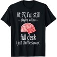 thumbnail image 1 of Funny 97th Birthday Gift 97 Year Old Cards T-Shirt, 1 of 5