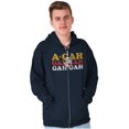 thumbnail image 1 of Funny A-Gah Popeye The Sailor Laugh Zip Up Hoodie Men's Women's Brisco Brands S, 1 of 5