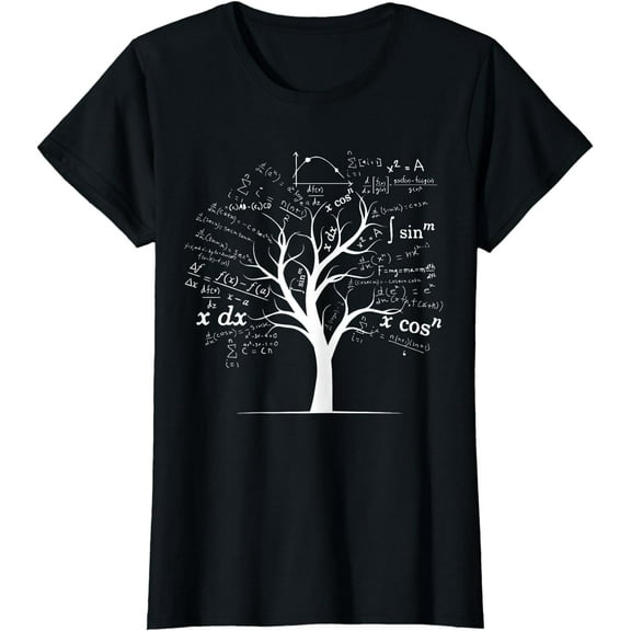 Funny AP Calculus Algebra Tree Math Teacher Nerd Geek Gifts T-Shirt