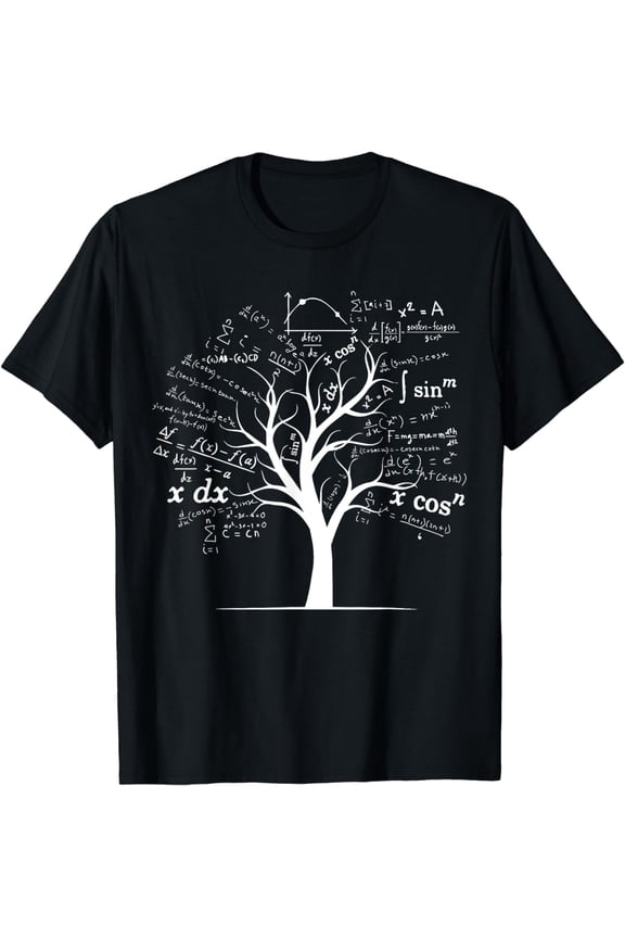 Funny AP Calculus Algebra Tree Math Teacher Nerd Geek Gifts T-Shirt
