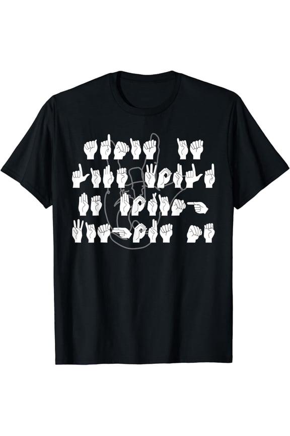 Funny ASL American Sign Language T-Shirt