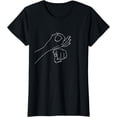 thumbnail image 1 of Funny ASL Sign Language Novelty Tee T-Shirt, 1 of 3