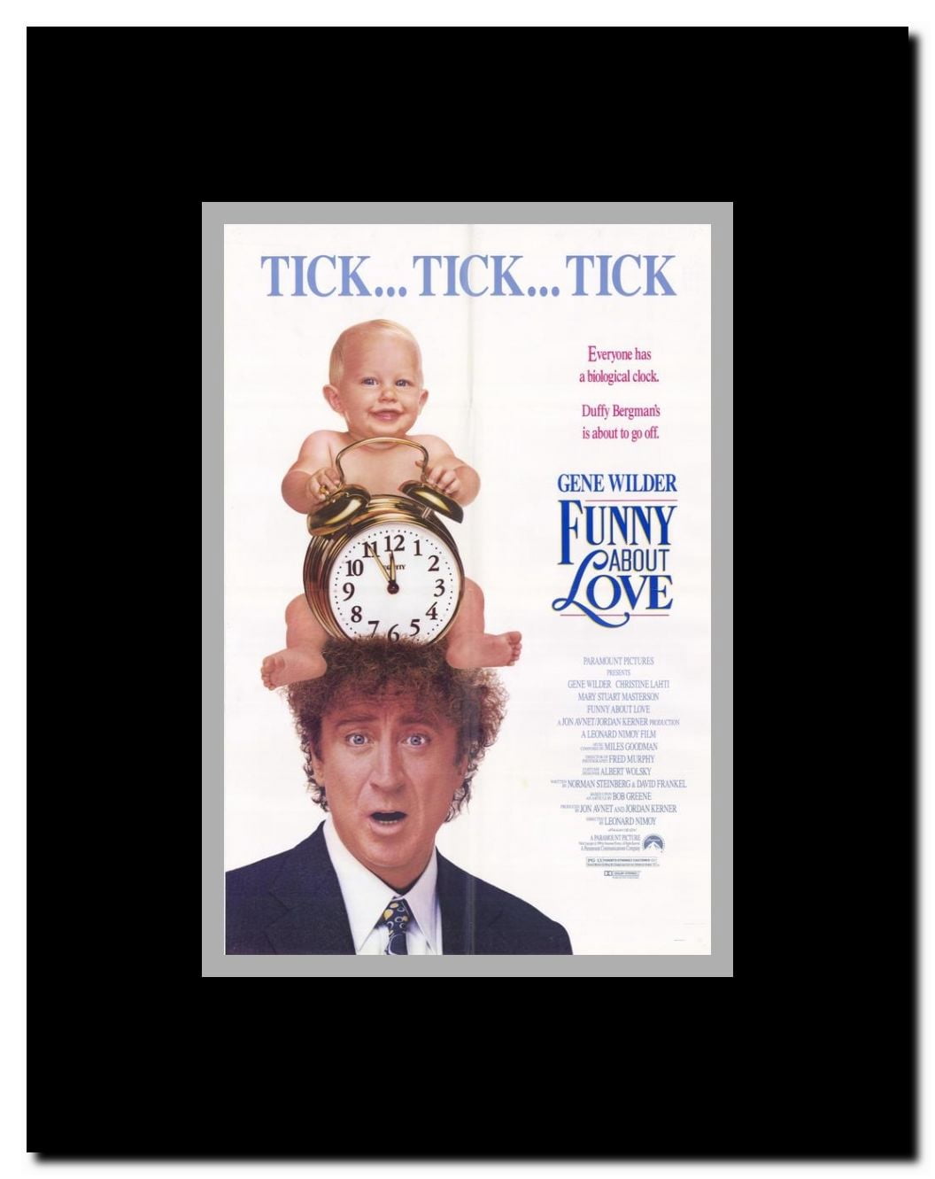 Funny About Love Framed Movie Poster