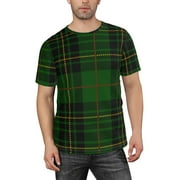 Funny Abstract Clan Forbes Tartan Plaid Scottish Pattern Men Women Kids Short Sleeve Graphic T-shirt Collectio