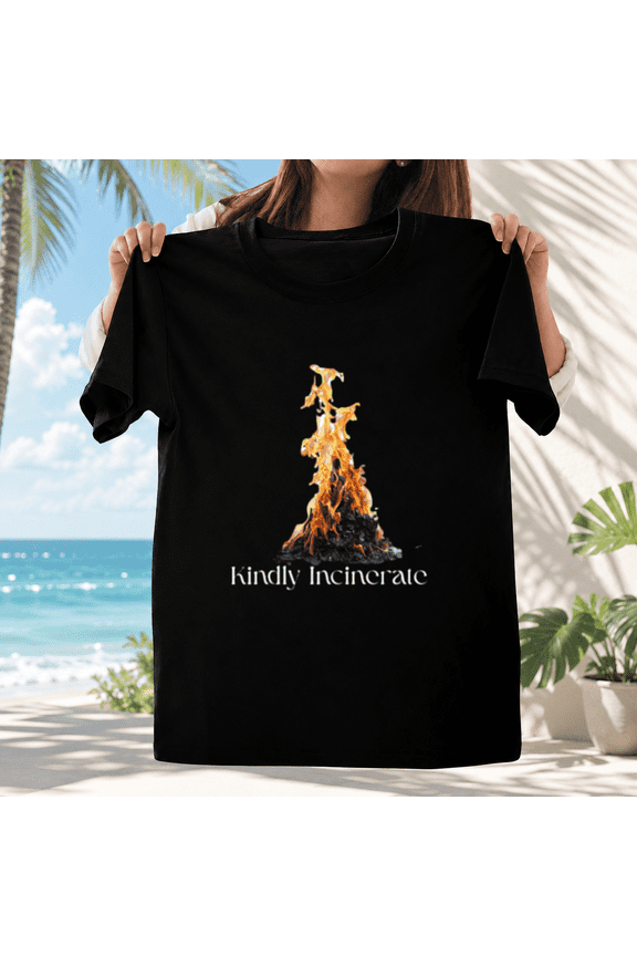 Funny Absurd Dark Aesthetic Humor Graphic Streetwear Edgy Meme Unisex T-ShirtPlus Size S–5XL Available