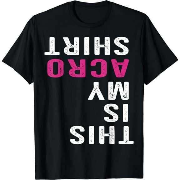 Funny Acro Acrobatic Arts Yoga Dance T-Shirt