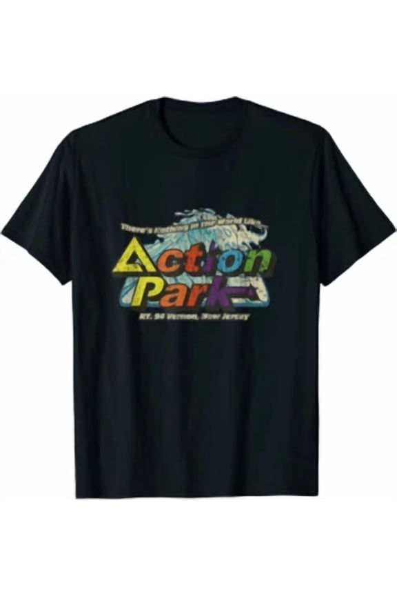 Funny Action Park New Jersey 1978 Vintage T-Shirt S-5XL