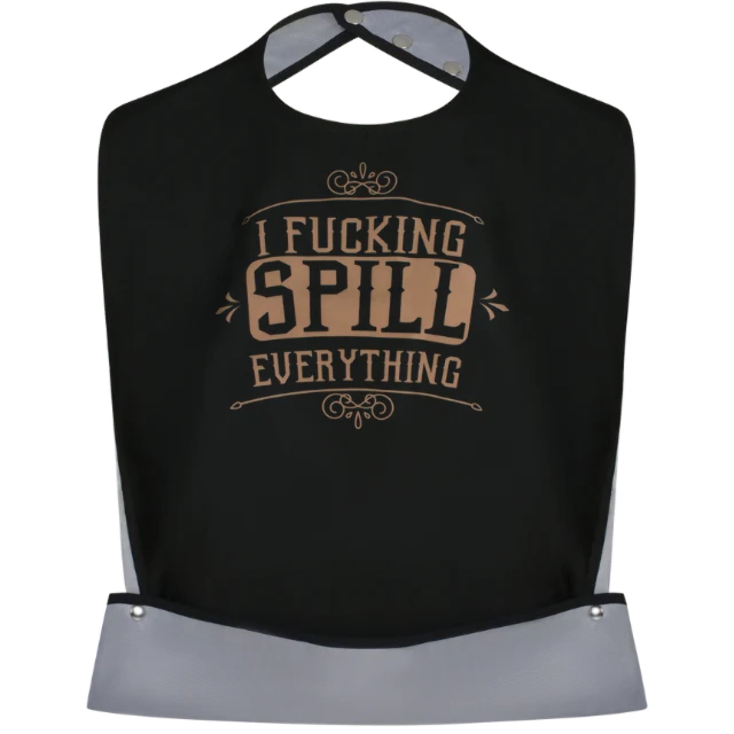 Funny Adult Bibs for Women & Men. Washable Reusable Clothing Protectors ...