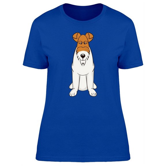 Funny Airedale Terrier Dog T-Shirt Women -Image by Shutterstock, Female Medium