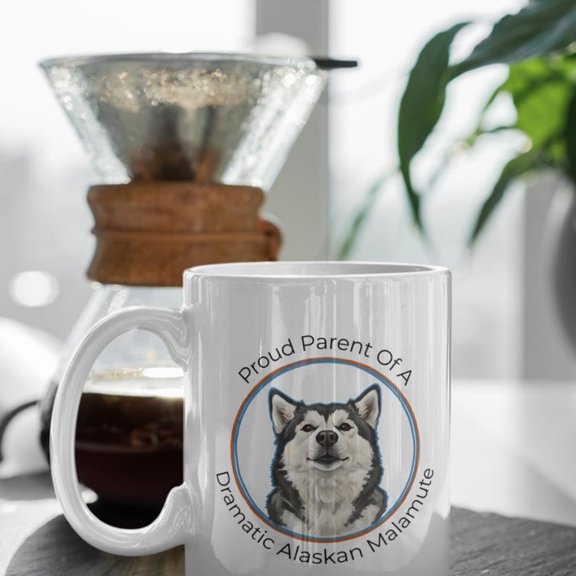 Funny Alaskan Malamute Ceramic Coffee Mug, Dog Lover Gift.jpg