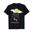 thumbnail image 1 of Funny Alien Bacon UFO Galaxy T-Shirt for a Humorous Breakfast Vibe, 1 of 5