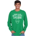 thumbnail image 1 of Funny Alien UFO Believers Sarcastic Long Sleeve TShirt Men Women Brisco Brands S, 1 of 6