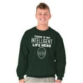 thumbnail image 1 of Funny Alien UFO Believers Sarcastic Sweatshirt for Men or Women Brisco Brands S, 1 of 6