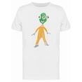 thumbnail image 1 of Funny Alien With Three Eyes Tee Men's -Image by Shutterstock, 1 of 2