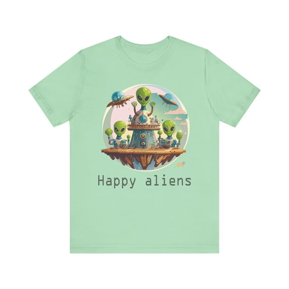 Funny Aliens Shirt, T-Shirt with Funny Aliens