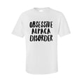 thumbnail image 1 of Funny Alpaca Tee, Obsessive Alpaca Disorder Shirt, Farm Animal Lover Gift, Graphic Tee, 1 of 8