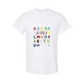 thumbnail image 1 of Funny Alphabet Lore From A To Z A Hi Letter For Kids And Girls Unisex T-Shirt, up to size 5XL, 1 of 2
