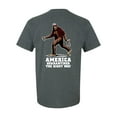 thumbnail image 1 of Funny America Quarantines The Right Way Unisex Short Sleeve T-shirt-Dark Heather-medium, 1 of 4