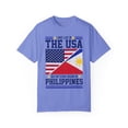 thumbnail image 1 of Funny American Filipinos Sarcastic Filipino Women Men Saying Hilarious Asians Patriotism Statements Mockery USA Unisex Garment-Dyed T-shirt, 1 of 4