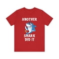 thumbnail image 1 of Funny Amputee T-Shirt “A Shark Week V1” Humor Crew Neck T-Shirt, 1 of 4