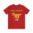 thumbnail image 1 of Funny Amputee T-Shirt “Peg-Asaurus Bone leg V1” Humor Crew Neck T-Shirt, 1 of 4