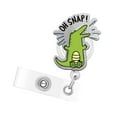 thumbnail image 1 of Funny And Cute Badge Reel With Clip Closure For Doctors Teachers Students Workers Etc Cartoon Pattern Badge Workplace Induction Graduation, 1 of 4