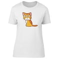 thumbnail image 1 of Funny And Cute Yellow Kitten Tee Women's -Image by Shutterstock, 1 of 2