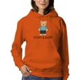 thumbnail image 1 of Funny And Happy Toy Bear Hoodie Women -Image by Shutterstock, Female Large, 1 of 4