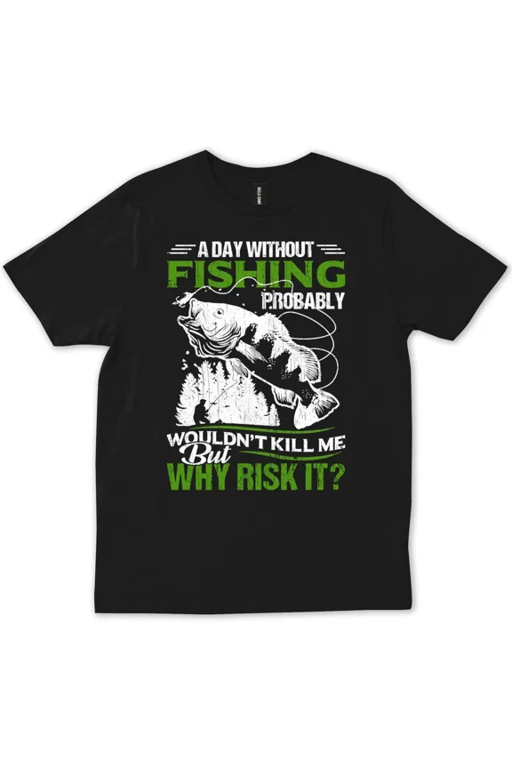 Funny Angling Gift For Fisherman Husband Boyfriend Father Gift Unisex T-Shirt, up to Size 5XL