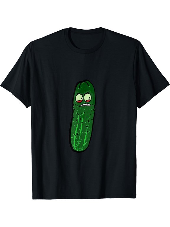 Funny Angry Pickle Face T-Shirt