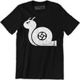 thumbnail image 1 of Funny Angry Turbo Snail Cool Racer Racing Men's T-Shirt, 1 of 4