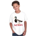 thumbnail image 1 of Funny Animal Mostly Harmless Duck Crewneck T Shirts Boy Girl Teen Brisco Brands S, 1 of 5