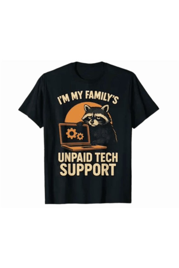 Funny Animal Tech Lover Graphic Tee Computer Geek Nerd Shirt Hot Trending Shirt, Vintage Birthday Gift