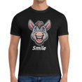 thumbnail image 1 of Funny Animals Men's Summer Graphic T-Shirt, Cotton Short Sleeve, Breathable Casual Tee with Creative Prints, 1 of 2