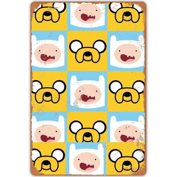 Funny Animation 70 Pieces Puzzles for Adults Adventure Time Jigsaw Puzzle for Adults Challenging Family Activity Game Gift for Family Friends Men Women Seniors