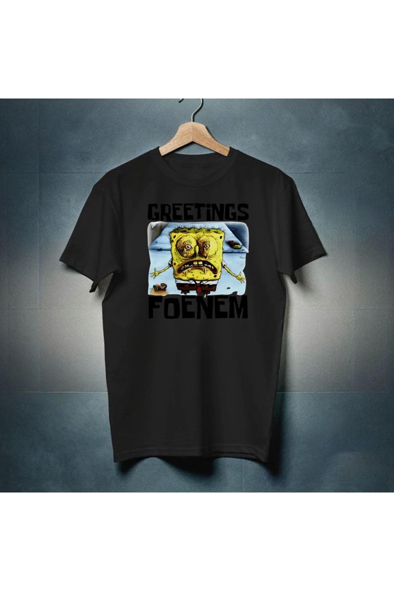 Funny Animation Graphic Tee, Greetings Foenem Shirt
