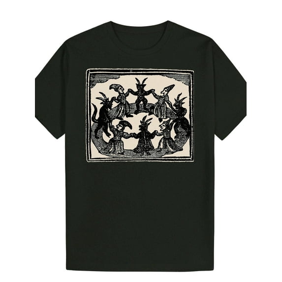 [Funny Anime Graphic Tee] Y2K Anime Graphic T-shirt - Funny Men Short Sleeve Vintage Print Summer Black Collection Essential